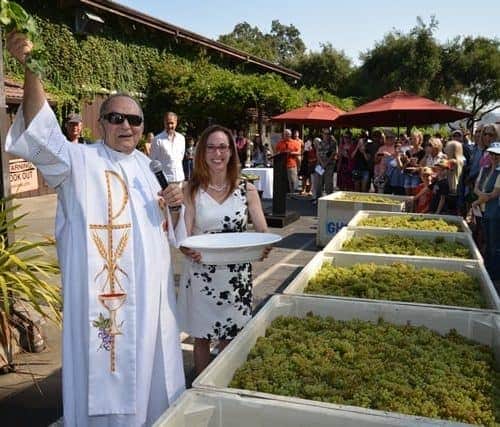 Grgich Hills celebrates its 40th Annual Blessing of the Grapes on August 18th