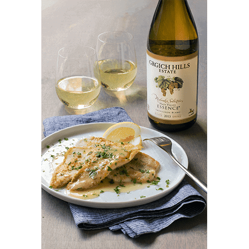 Filet of Sole with Lemon-Wine Pan Sauce