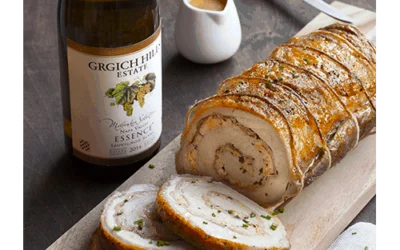 Lemon and Prosciutto Stuffed Pork Loin