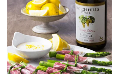 Prosciutto-Wrapped Asparagus with Meyer Lemon Aïoli