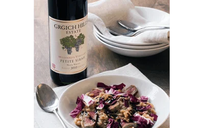 Risotto with Steak and Radicchio