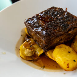 stock image - braised oxtail