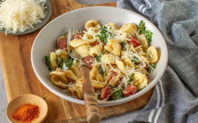 Spicy Pasta with Kale and Italian Sausage