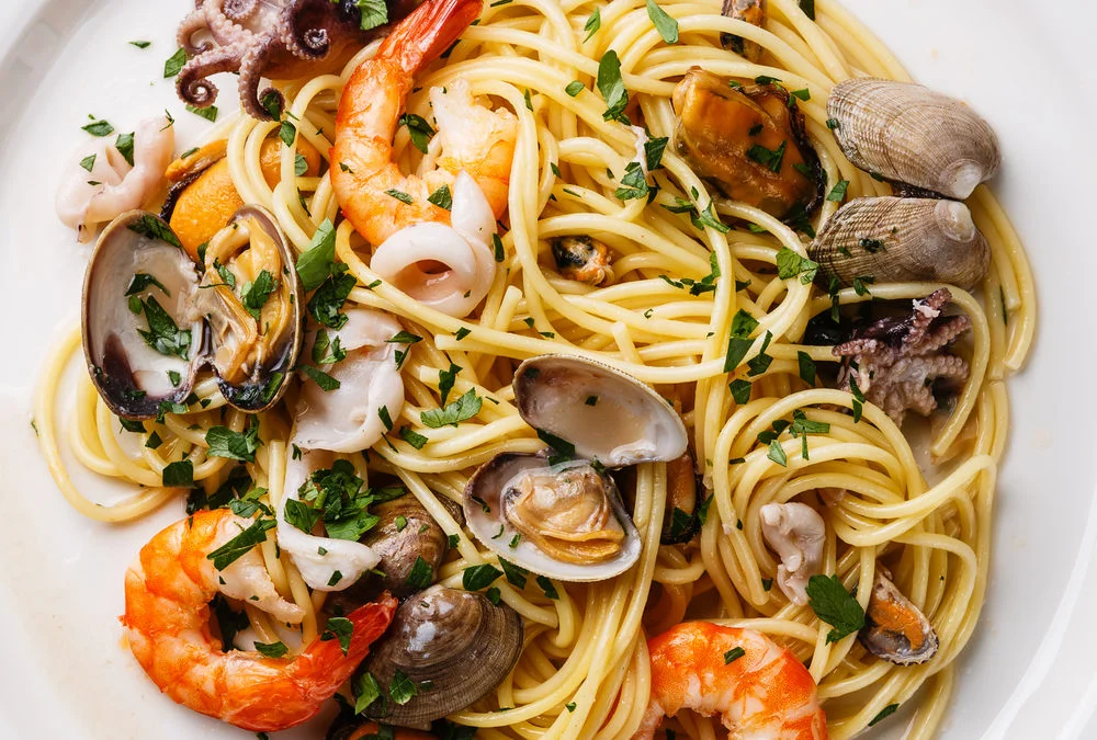 Handkerchief Pasta with Frutti di Mare