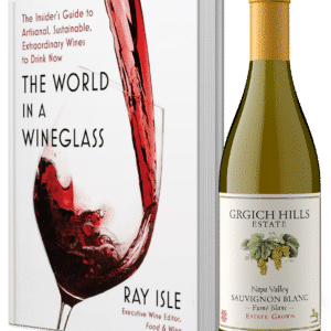 Ray Isle Book and bottle of wine