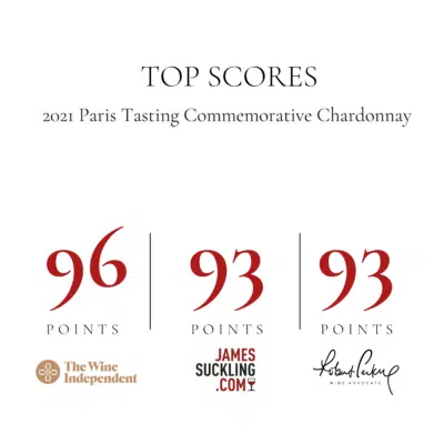 Paris Tasting Chardonnay scores